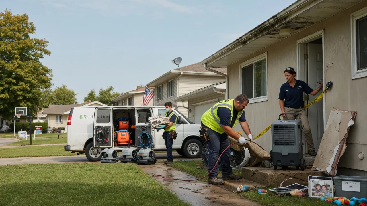 Water Damage Restoration in Palmyra, VA near me